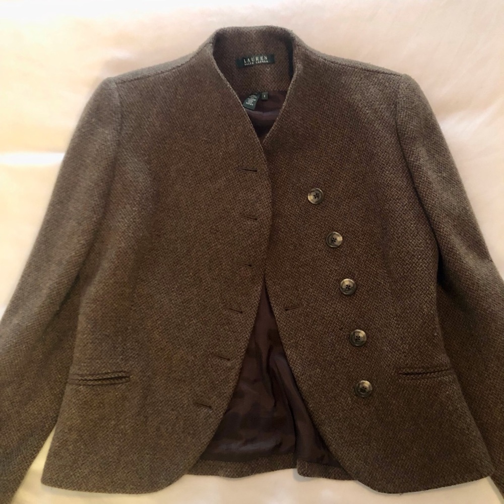 Classic brown Lauren jacket.